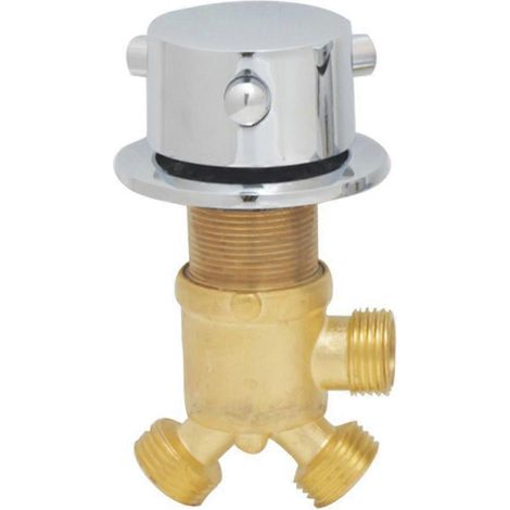 Mitigeurs d'eau en laiton uniques pour baignoire, contrôle facile de l'eau, robinets 1/2", interrupteurs, vannes de contrôle, maison Valve C (1/5)