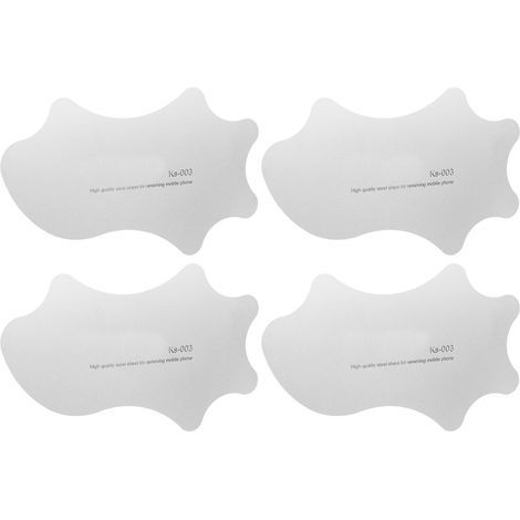 Herramienta de palanca, kit de herramientas para abrir portátiles, herramienta de espátula, espátula curva, kit de herramientas de apertura y reparación de hojas de palanca de 4 piezas (1/5)