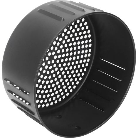 Panier égouttoir de rechange universel pour friteuse en acier antiadhésif réutilisable pour friture cuisson four grillade noir 3,5 L (1/5)