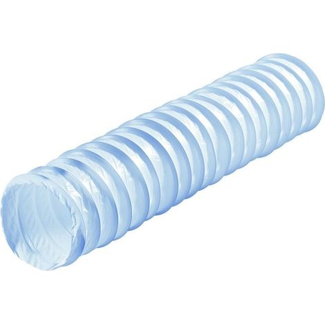 Tuyau d’aération diamètre 100 mm avec spirale en acier à ressort 1000 mm
