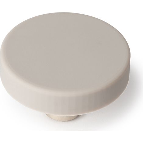Bouton de meuble  Style décoratif  En PVC-ZAMAK  Finition grise  Mesures 414124mm  Système de fixation  2 unités - talla