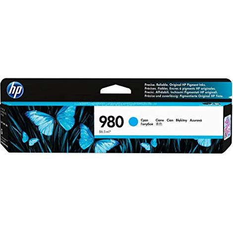 Toner HP 980 Cyan Authentique D8J07A - 6600 Pages