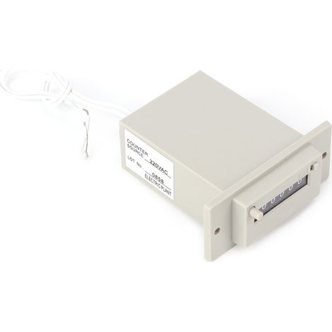 Acceptation de signal électrique de compteur à 6 chiffres pour l'emballage électromagnétique/poinçon d'impulsion (1/5)