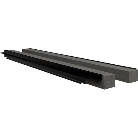 Rittal VX 8618.811 Kabeleinführungsleiste     Aluminium  2 St.
