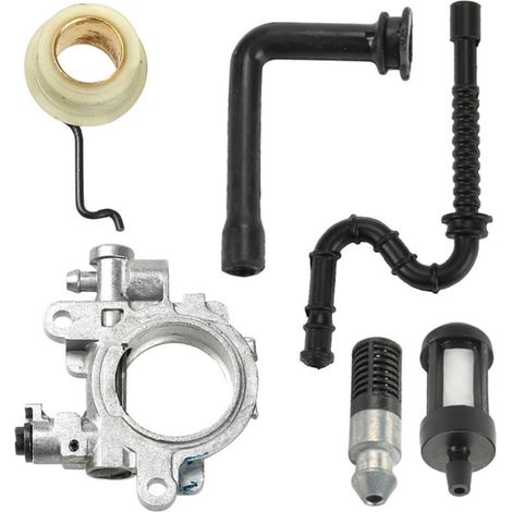 ensemble d'engrenage à vis sans fin de pompe huile for Stihl 90 MS310 MS390 029 039 MS311 MS391 tronçonneuse 127 640 3200 1127 3204 outils M (1/5)