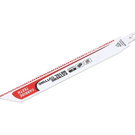 Lame de scie sauteuse alliage de carbure multifonction pour découpe brique bois modèle S1155CHM 228mm (1/5)