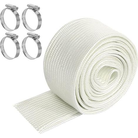 Exhaust Pipe 25mm Heat Protection Pipe Auxiliary Heating 300cm Fiberglass Sheath Clips Heating (1/5)