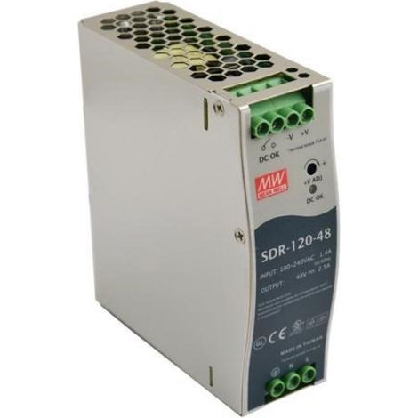 Pulsar SDR-120-48 DIN Rail Switching Power Supply