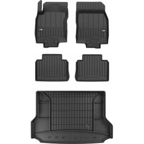 SET Alfombrillas de goma 3D Nissan X-Trail T32 2017-2021 5 plazas g (1/5)