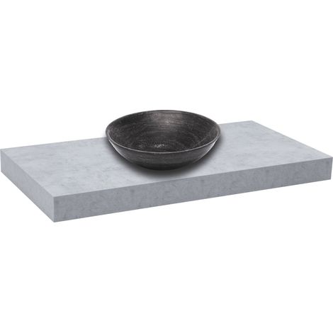 Naturel Lavabo senza vasca Naturel Dolce 90x8x50 cm tappetino in cemento DO9050BE