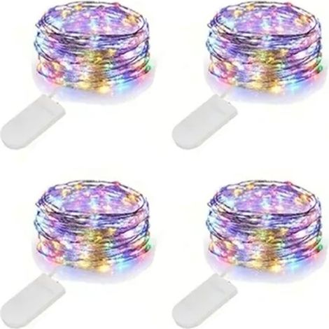 m lange LED-Lichterkette, 0,5 W, farbenfrohe Beleuchtung, hohe Helligkeit, wasserdicht, für Heimdekoration, Geschenkboxen (1/5)
