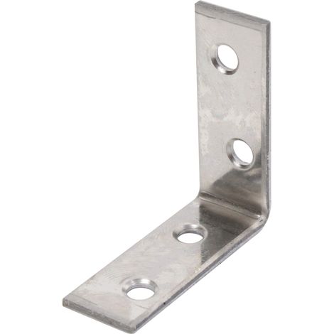 Équerre de chaise acier inoxydable 40 x 40 x 15 mm kit de 50 (1/5)