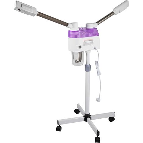 2 en1 Ozone vaporisateur appareil à vapeur salon de beauté sauna visage esthetique professionnel Chaud Professionnel Vapeur et Production Soins Peau Visage pour Salon de Beauté, SPA, Maison