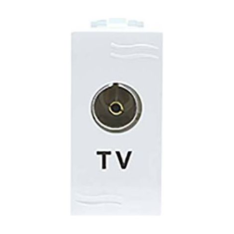 6,0 x PRESA TV PASSANTE AQUA MARLANVIL