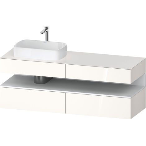 Duravit Collection One Meuble sous-vasque sur console, 2 tiroirs,