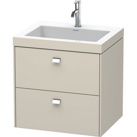 Support de lavabo BRIOSO 613x600x480mm WT Vero Air Gris ch 1 HL (1/2)