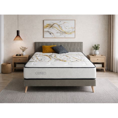 Colchón Espuma 150X190  Altura 30 cm ODISEO FOAM DREAMD con 2 cm de visco a cada lado