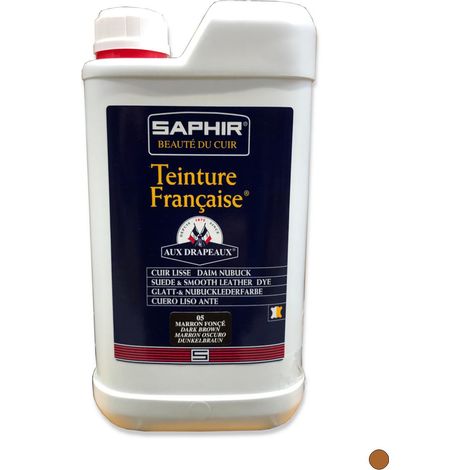 TEINTURE FRANCAISE Cuir Liquide Saphir, 1 litre FAUVE