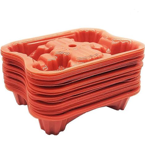 100 supports en plastique pour melons, supports de protection pour plantes de jardin, tapis de support pour melons et courges (1/5)