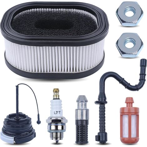 Kit de révision filtre à air pour tronçonneuses Stihl MS441 MS460 MS660 066 064 046 044 088 MS440, kit de service filtre à air MS441 avec filtre à carburant, ligne, écrou de guide, bouchon d'essence p (1/5)