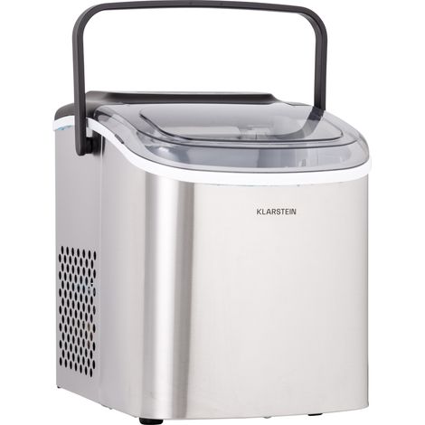 Klarstein Fabricadora de cubitos de hielo Caldwell Bulleteis 12kg/24h Depósito de agua: 1,3 l (1/5)