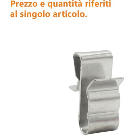 Alcapower Fermacavo a 2 linee per cavi elettrici con sezione fino a 4mm², accessorio professionale per gestione cablaggi e installazioni elettriche (1/2)