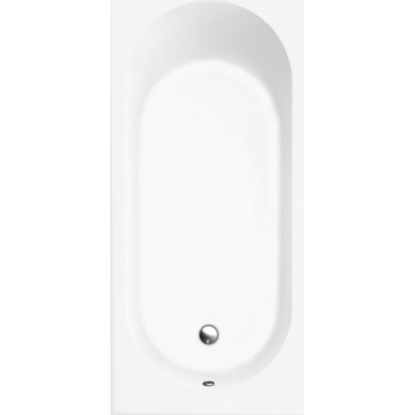 Villeroy & Boch – Baignoire droite 160 x 70 cm – Acrylique blanc – Forme rectangulaire – Vidage latéral centré – Pour robinetterie murale