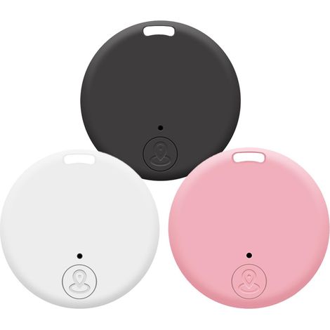 Traceur GPS Chien, Perte Téléphone Chercheur Alarme Trouve-clés, Localisateur De Clé avec Contrôle D'application, Uivi en Temps Réel, pour Portefeuille, Enfant,Animal Compagnie(3pcs) (1/5)