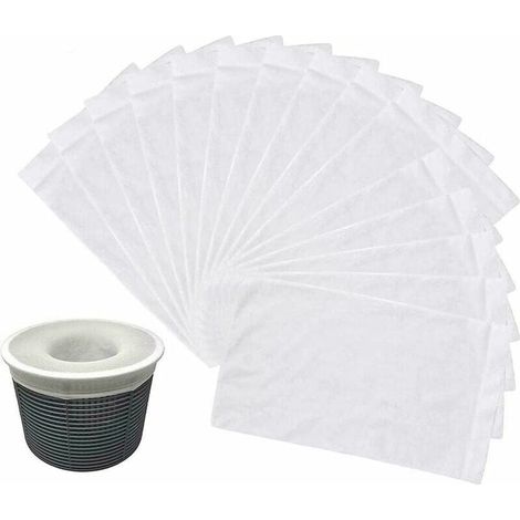 Pack De 30 Chaussettes De Skimmer De Piscine, Pack Savers Pool And Spa Perfect Pour Filtres, Paniers Et Skimmers (1/5)