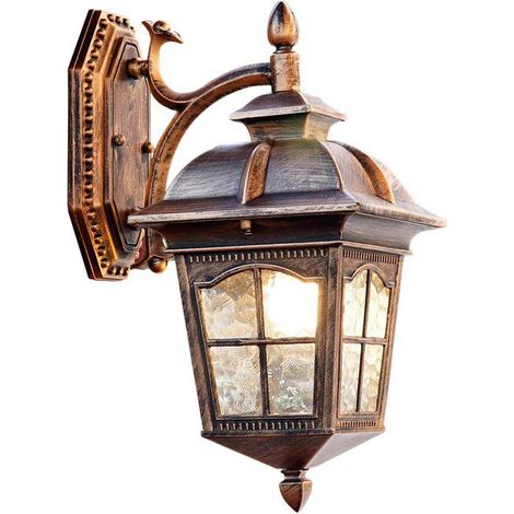 Style Européen Extérieur Rétro Couloir Escalier Lampe Salon Chambre Allée Lampe Étanche Led Balcon Applique Murale