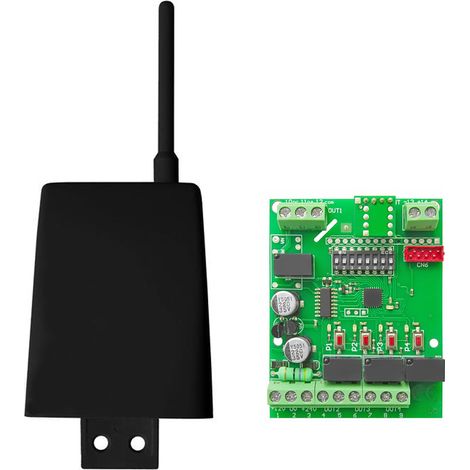 Universeller 433 MHz 2-Kanal Funkempfänger Receiver NOLOGO RX2-XLB