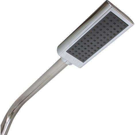 Doccia in Acciaio Inox da Esterno con Rubinetto Lavapiedi (1/4)