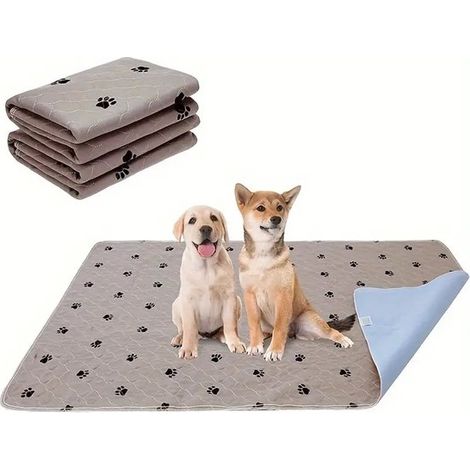 Haustiermatten für Katzen und Hunde Waschbare und wiederverwendbare, weiche Hundematte aus einem Stück Saugfähige Trainingsmatten für Hundebetten