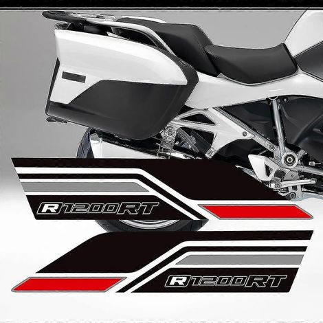 Autocollants R 1200 RT pour BMW R1200RT : sacoches arrière, valises, protections de réservoir, protections de carénage et de garde-boue arrière (R1200RT7).