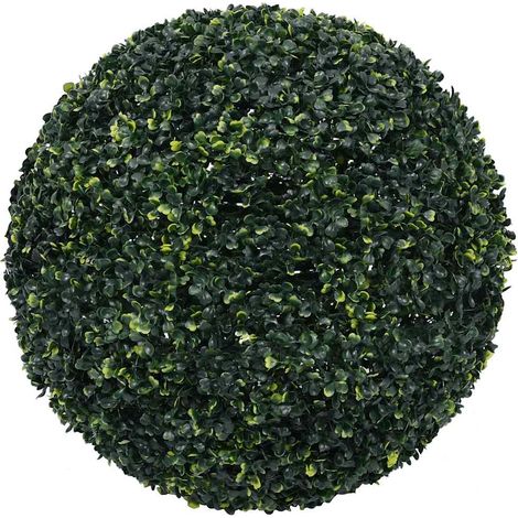Boules de buis artificielles avec lumières LED 2 pcs vert 52 cm CFW220962 (1/5)