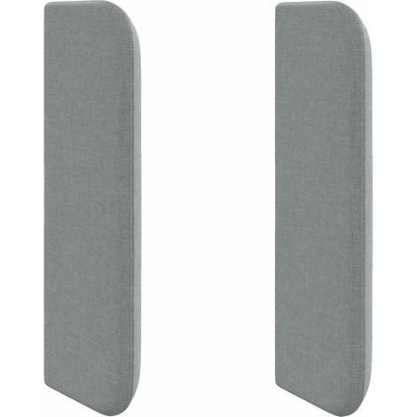 Maison Exclusive - Kopfteil Ohr mit Kopfteil Grau 40,5 x 40,5 x 4