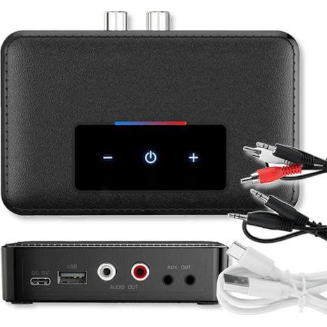 Adattatore audio trasmettitore NFC BT Bluetooth 5.0 trasmettitore ricevitore RX TX AUX (1/5)