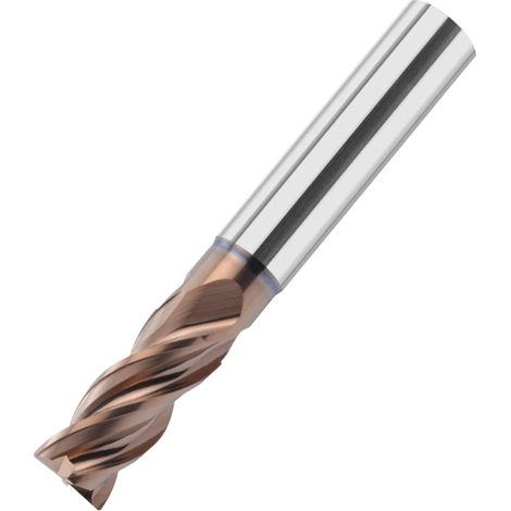 VHM-Schaftfräser HPC Fightmax INOX 2xD DUOCON HA 4 mm Freisetzlänge 0 mm (1/2)