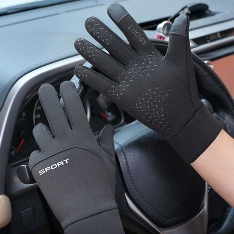 Gants de jardinage d'hiver XL imperméables, coupe-vent et antidérapants (1/4)