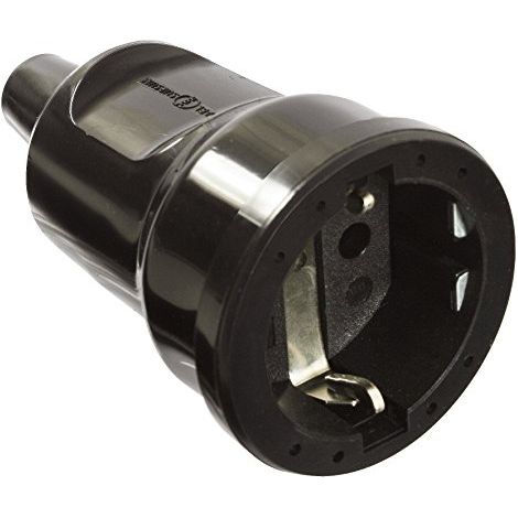 AS Schwabe 62225 enchufe hembra eléctrico negro 16A 230V