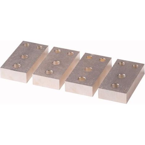 Plage de raccordement 2 trous verticale 4p 1600A EATON NZM4-4-XKM2S-1600