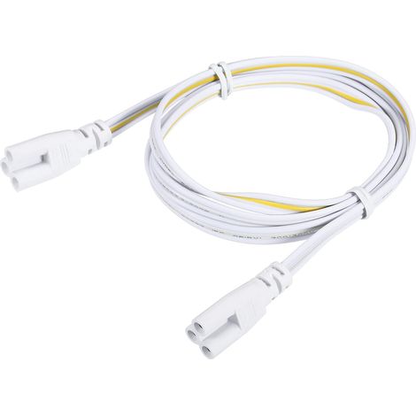 T5 T8 LED Tube Connecteur Câble 100cm Femelle à Femelle 2Pcs (1/5)
