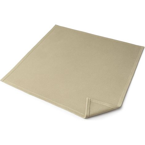Bâche soudure 2x2 m - Toile anti chaleur 550 °C fibre de verre - Couverture de soudage professionnelle M0 weltek (1/5)
