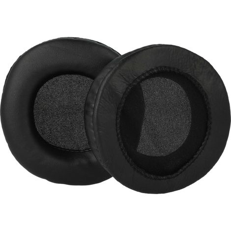 vhbw 2x Ear Pad Cups Cushion Covers compatible with Sony MDR DS7000, DS6500, DS7100, DS6000, CD470 On-Ear Headphones Headset - black, 9cm (1/4)