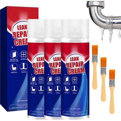 Hydrofuge Toiture Agent Anti-Fuite Étanche, Réparation de Fuites Infiltrations Fissures Spray D'étanchéité pour Réparation de Fuites (1/5)