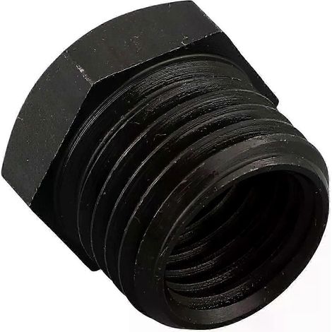 Adaptateur de mandrin de tour à bois haute précision M33X3 5 à 1 pouce 8TPI, compatible avec l'usinage CNC du métal ou du bois, noir-JXLGV (1/5)
