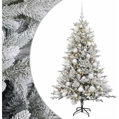 Künstlicher Weihnachtsbaum mit Kugel 120 cm 150 LEDs vidaXL (1/5)