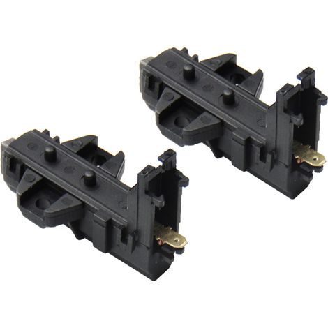 Trade-Shop 2x Motorkohlen Kohlebürsten Schleifkohlen 5 x 13,5 x 40mm mit Halter für AEG Electrolux Zanker Zanussi Privileg Husqvarna Waschmaschinen (1/2)