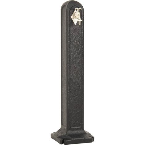 Maison Exclusive - Cisterna da giardino con Rubinetto Antracite Effetto Pietra