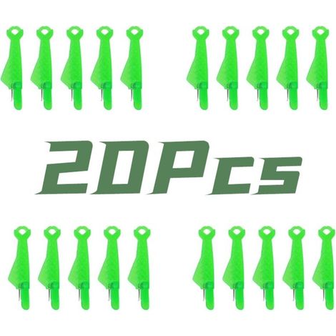 20 Pcs Enfile-Aiguilles, Accessoires Couture Aiguilles Couture Enfile Aiguille Machine à Coudre Plastique DIY Enfile-Fil, Passe Fil Couture pour Coudre à Main & Quilting Craft (Vert)